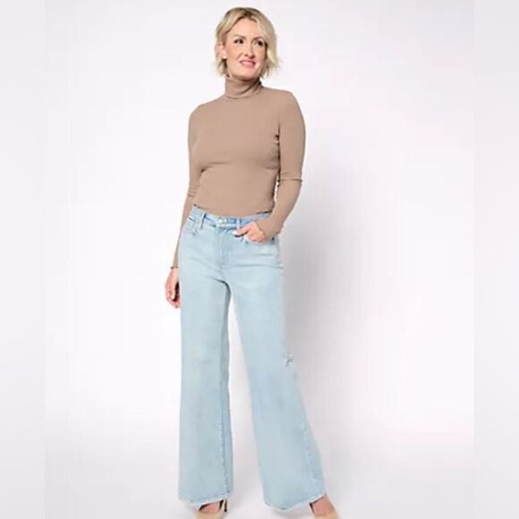 NWT NYDJ Mia Palazzo Jeans- Westminster - Picture 4 of 10